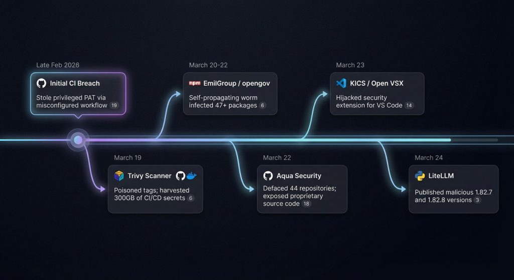 LiteLLM attack Timeline